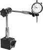 Economy Dial Plunger-Style Variance Indicators with Jointed-Arm Magnetic-Base Holder