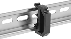 Image of ProductInUse. Front orientation. DIN Rail Spacers.