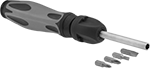 Image of Product. Front orientation. Screwdrivers. Quick-Drive Ratcheting Bit Screwdrivers.