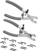 Image of Product. Front orientation. Retaining Ring Pliers. Heavy Duty Changeable-Tip Retaining Ring Pliers Sets.