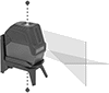 Combination Crosshair Line and Multiple Dot Automatic Leveling Lasers