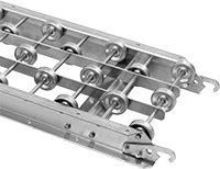 Image of Product. Front orientation. Conveyors. Skate Wheel Conveyors, Straight Conveyors.