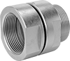 Continuous-Swivel Threaded Hose Fittings for Chemicals and Petroleum