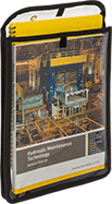 Image of Product. Front orientation. Document Protectors. Expandable Document Protectors, Hook and Loop Flap Closure, Black Edge.