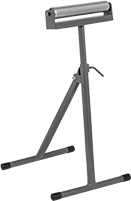 Image of Product. Style A. Front orientation. Material Support Stands. Roller Support, Bipod Stand, Style A.