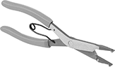 Image of Product. Front orientation. Retaining Ring Pliers. Flat-Tip Retaining Ring Pliers.