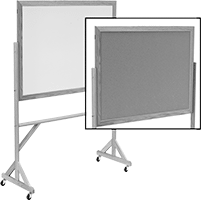 Image of Product. Front orientation. Contains Inset. Whiteboard/Bulletin Boards. Rolling Whiteboard/Bulletin Boards.