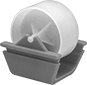 Image of Product. Front orientation. Flow Rails. Build-Your-Own Flow Rails, Wheels.