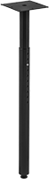 Image of Product. Adjustable Height Straight. Front orientation. Table Legs. Single-Column Table Legs, Stationary Adjustable Height, Straight Legs.