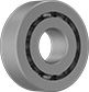 Image of Product. Front orientation. Ball Bearings. Ball Bearings, Open.
