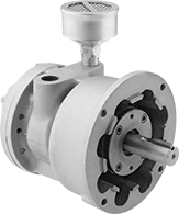 Image of Product. Front orientation. Air-Powered Motors. NEMA 145TC Face Mount.