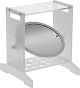 Image of Product. Front orientation. Inspection Mirrors. Bottom-View Bench Inspection Mirrors.