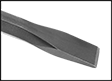 Image of Specification. Front orientation. ZoomedIn view. Contains Border. Chisel End.