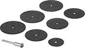 Image of Product. Front orientation. Rotary Tool Accessories. Rotary Tool Accessory Sawing Kits for Dremel-Type Tools.