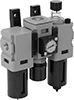 Wilkerson Modular Compressed Air Filter/Regulator/Lubricators (FRLs)