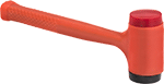 Image of Product. Front orientation. Hammers. High-Visibility Replaceable-Face Dead Blow Mallets .