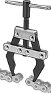 Image of ProductInUse. Front orientation. Chain Pullers. T-Handle.