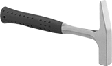 Image of Product. Front orientation. Hammers. Riveting Hammers , Rectangular Steel Face, Steel Handle with Textured Grip, Style B.