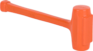 Image of Product. Front orientation. Hammers. High-Visibility Dead Blow Mallets .