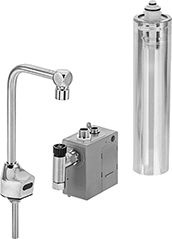 Image of Product. Bottle Filler with Filter. Front orientation. Bottle Fillers. Touch-Free Bottle Fillers, Bottle Fillers with Filter.