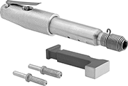Image of Product. Front orientation. Rivet Tools. Air-Powered Hammer and Rivet Setter Kits for Solid Rivets, Style C.
