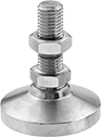 Image of Product. Front orientation. Bolt-Together Framing and Fittings. Aluminum Bolt-Together Framing and Fittings , Leveling Mounts.