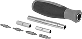 Image of Product. Front orientation. Screwdrivers. Screwdriver/Nutdrivers, 11 Sizes.