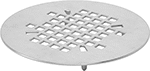 Image of Product. Front orientation. Shower Drain Grates.