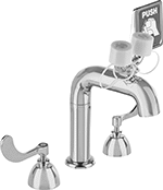 Image of Product. Front orientation. Sink Faucets. Sink Faucets with Eye Wash Station.