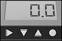 Image of Product. Indicator Display. Front orientation. ZoomedIn view. Contains Border. Position Indicators. Digital Position Indicators with Wireless Transmitters.