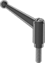 Image of Product. Front orientation. Adjustable Handles. Style 3—Threaded Stud.