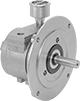 Image of Product. Front orientation. Air-Powered Motors. NEMA 56C Face Mount.