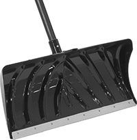 Image of Product. Front orientation. ZoomedIn view. Shovels. Snow Pushers, Style A.