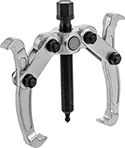 Image of Product. Front orientation. Gear and Bearing Pullers. External-Grip Gear and Bearing Pullers, Two Jaws with Tips on Both Ends.
