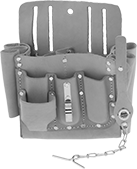 Image of Product. Front orientation. Tool Pouches. Multi-Compartment Belt Pouches, Style F.