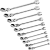 Flex-Head Ratcheting Combination Wrench Sets