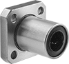 Flange-Mounted Linear Ball Bearings
