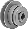 Constant-Tension V-Belt Drive Pulleys