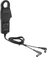 Image of Product. Current Clamp. Front orientation. Test Leads. Current-Sensing Test Leads, Current Clamp.