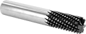 Image of Product. Front orientation. Router Bits. Diamond-Coated Router Bits for Composites , Diamond-Coated Carbide, Square Cut Style—Plunge-Cut, Diamond-Pattern Flutes.