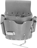 Image of Product. Front orientation. Tool Pouches. Multi-Compartment Belt Pouches, Style H.