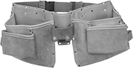 Image of Product. Front orientation. Tool Belts. Tool Belts with Storage, Style C.