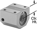 Image of Product. Front orientation. Contains Annotated. Ball Screws and Nuts. Ball Screws and Nuts , Platform Nut, Ball Nuts.