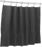 Image of Product. Front orientation. Curtains. Flame-, Heat-, and Abrasion-Resistant Curtains.