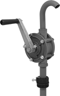 Image of Product. Front orientation. Drum Pumps. Continuous-Flow Drum Pumps for Water and Chemicals, 180° F Maximum Temperature.