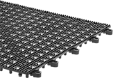 Image of Product. Front orientation. Floor Mats. Interlocking Drainage Floor Mats.