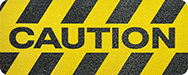 Image of Product. Front orientation. Antislip Tape. High-Visibility Antislip Tape, Rectangle, Black/Yellow Striped.