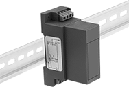 Image of ProductInUse. Front orientation. Voltage Conditioners. DIN-Rail-Mount Voltage Conditioners for Electrical Monitors.