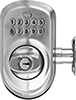 Key-Controlled Push-Button Combination Deadbolt Door Locks