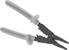 Electrical-Insulating Combination Electrical Wire Strippers and Crimpers